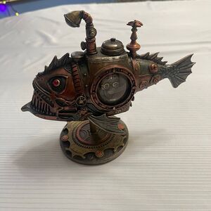 Veronese Design Hand Painted Steampunk Submarine Sci-fi Fantasy Statue